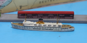 Passagierschiff "Tannnenberg" Seedienst Ostpreussen (1 St.) D 1935 Wiking